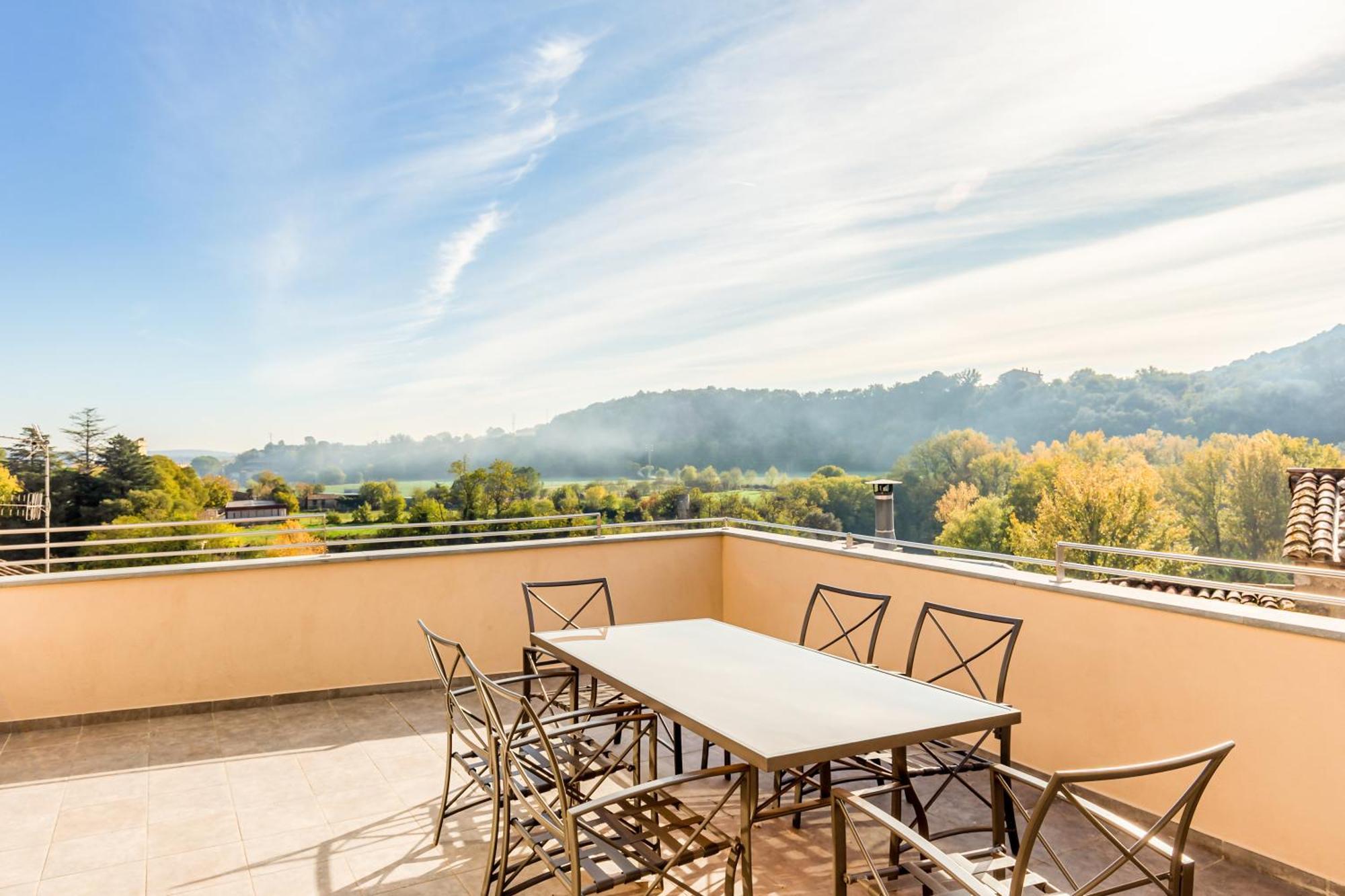 Can Cintet 3 Apartamento Con Terraza En เบซาลู ภายนอก รูปภาพ